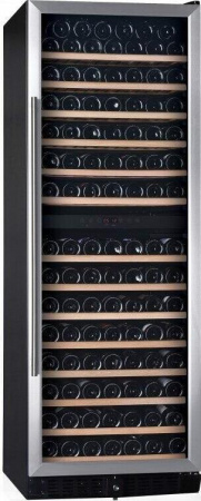 Винный шкаф Dunavox DX-181.490DBK [1, капельное]