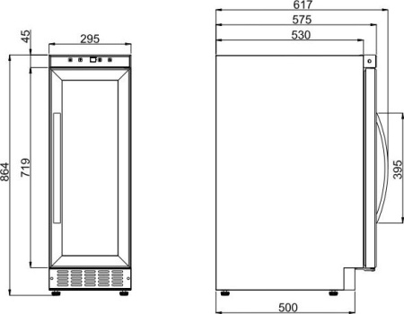 Винный шкаф Dometic B29G [1]