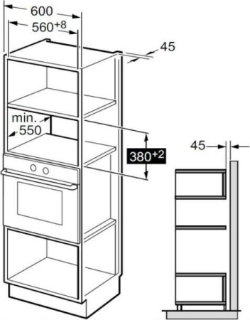 Микроволновая печь Akpo MEA 92508 SEA07 BL