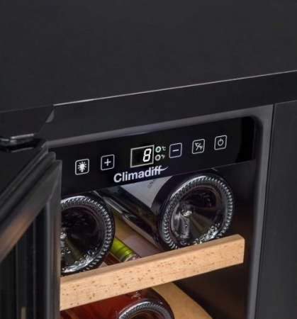 Винный шкаф Climadiff CBU40D1B [2, капельное]