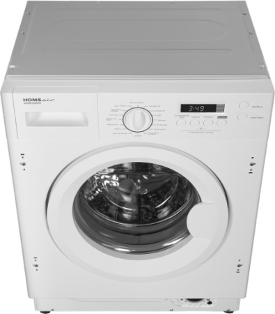 Стиральная машина Homsair WMB148WH [8 кг, фронтальная, встраиваемая под столешницу]