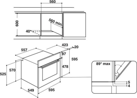 Встраиваемый духовой шкаф Hotpoint-Ariston 4FA 841 JC