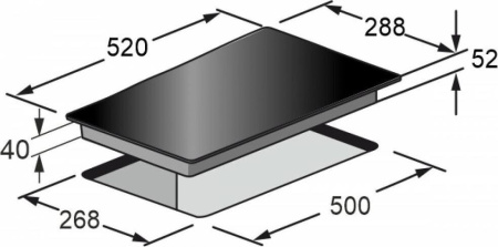 Варочная поверхность Kaiser KCT 3721 F