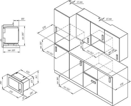 Микроволновая печь Kuppersberg HMW 655 B