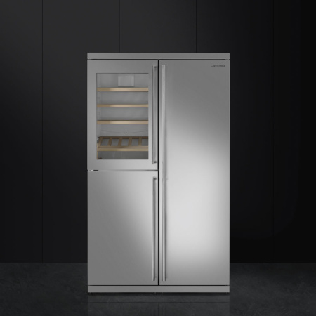 Холодильник Smeg WF354LX [3, капельное]
