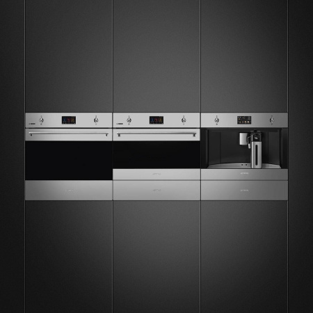 Встраиваемый духовой шкаф Smeg SFP 6303WTPX