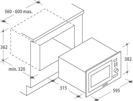 Микроволновая печь Candy MICG 25 GDFN