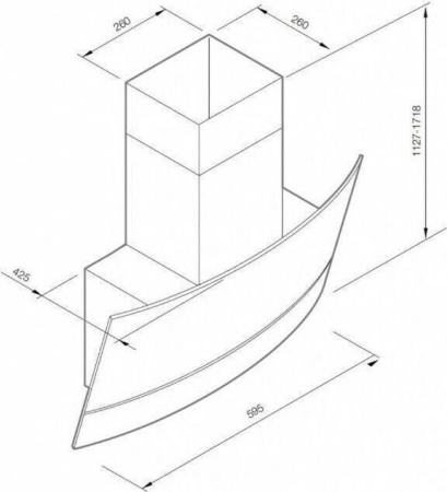Кухонная вытяжка Graude DH 60.3