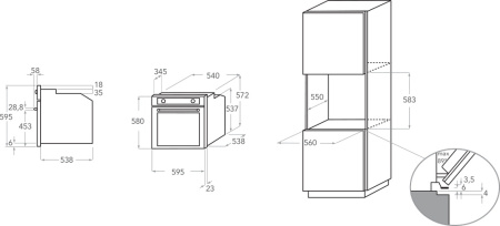 Встраиваемый духовой шкаф KitchenAid KOHSP 60602