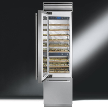 Винный шкаф Smeg WF366LDX [2, No Frost]