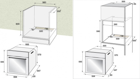 Встраиваемый духовой шкаф Beko BIM 24300 WS