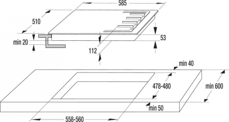 Варочная поверхность Gorenje GT 642SYW
