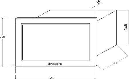Микроволновая печь Kuppersberg HMW 650 B