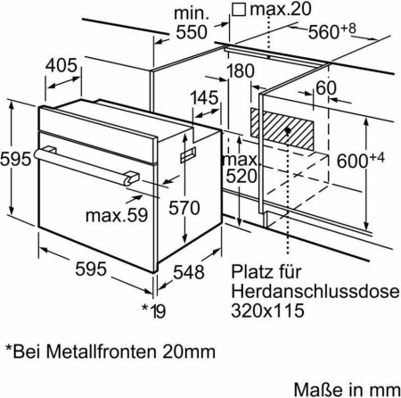 Встраиваемый духовой шкаф Bosch HBA 5570W0