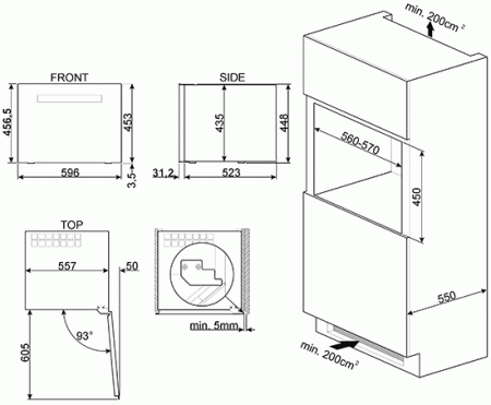 Винный шкаф Smeg CVI618NRS [1, капельное]