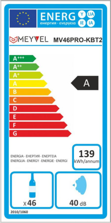 Винный шкаф Meyvel MV46PRO-KBT2 [1, No Frost]