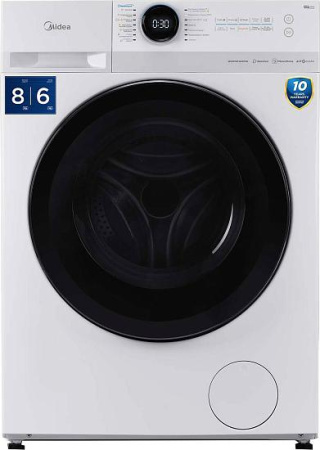 Стиральная машина Midea MF200D80WBS/W [8 кг, фронтальная]