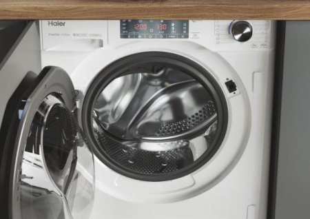 Стиральная машина Haier HWQ90B416FWB [9 кг, фронтальная, встраиваемая под столешницу]