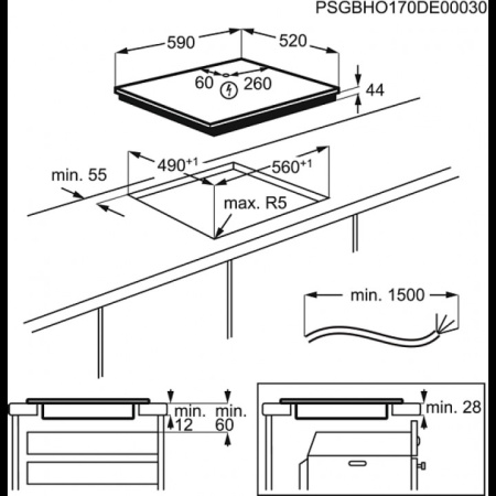 Варочная поверхность Zanussi IPZ 6450KC