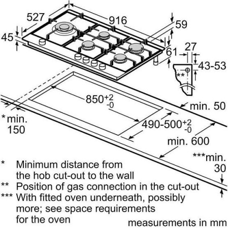 Варочная поверхность Bosch PRS 9A6D70M