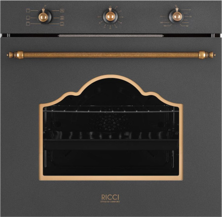 Встраиваемая духовка Ricci REO-615M-BL