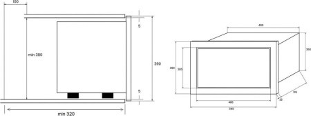 Микроволновая печь Kuppersberg HMW 655 W