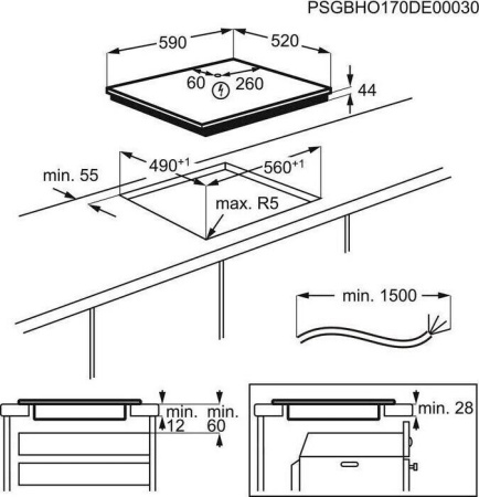 Варочная поверхность Electrolux LIR 60433