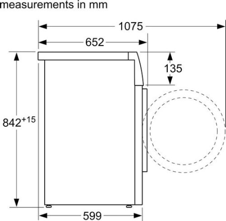 Сушильная машина Bosch WTH83251BY