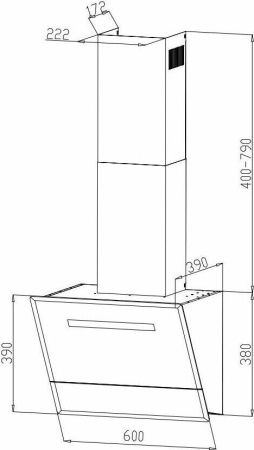 Кухонная вытяжка Grand Lester GC 60