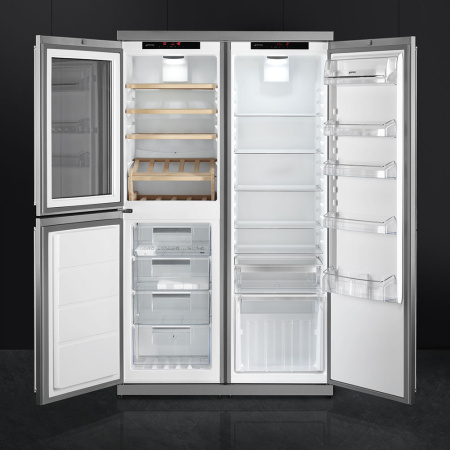 Холодильник Smeg WF354LX [3, капельное]
