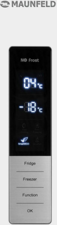 Холодильник Maunfeld MFF200NFWE [2, No Frost]