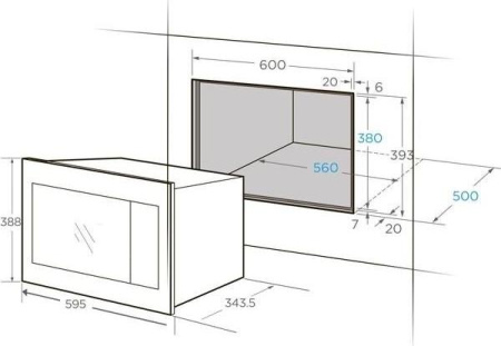 Микроволновая печь Midea MI10250GBX