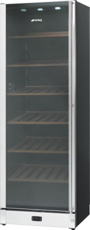 Винный шкаф Smeg SCV115AS [1, капельное]