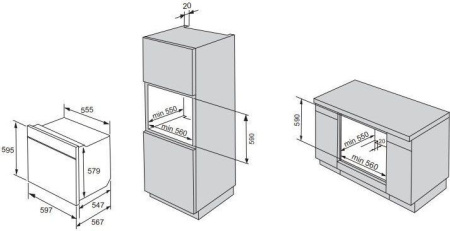 Встраиваемый духовой шкаф Gorenje BO 735E20B