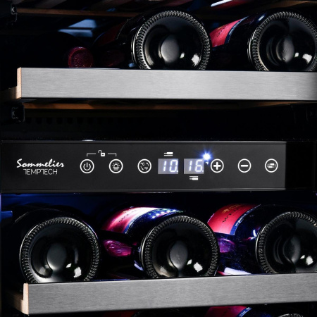 Винный шкаф Temptech SOMQ38DRB [1, капельное]