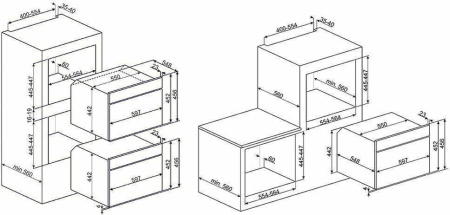 Пароварка Smeg SF4120V