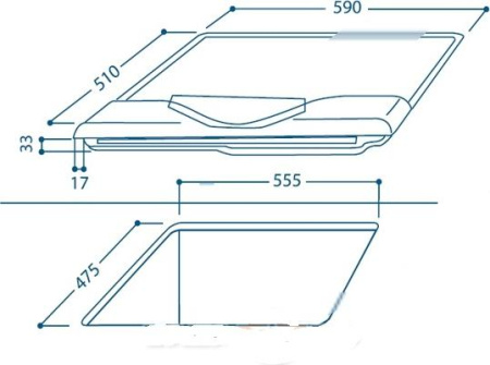 Варочная поверхность Indesit IP 640 S AN R