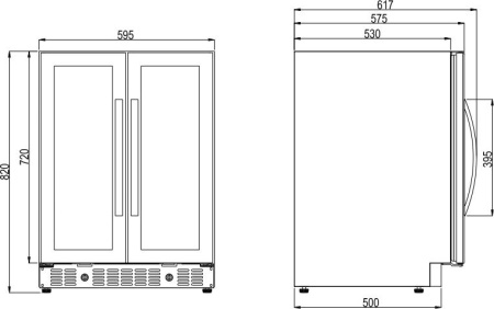 Винный шкаф Dometic E40FGD Elegance [2]