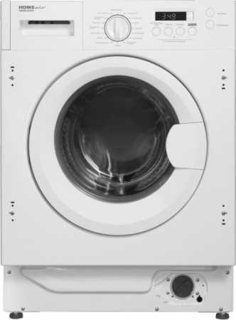 Стиральная машина Homsair WMB148WH [8 кг, фронтальная, встраиваемая под столешницу]