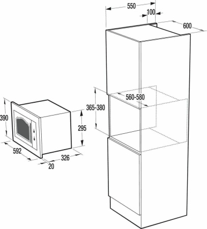 Микроволновая печь Gorenje BM 235CLB