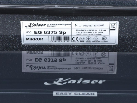 Встраиваемый духовой шкаф Kaiser EG 6375 Sp