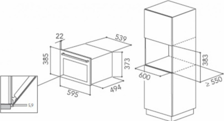 Микроволновая печь KitchenAid KMMXX 38600