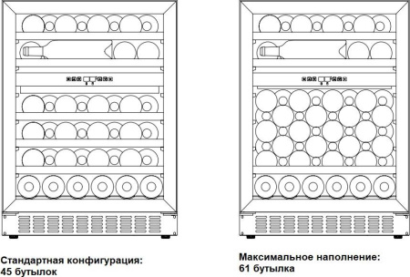 Винный шкаф Dometic E45FG Elegance [1]