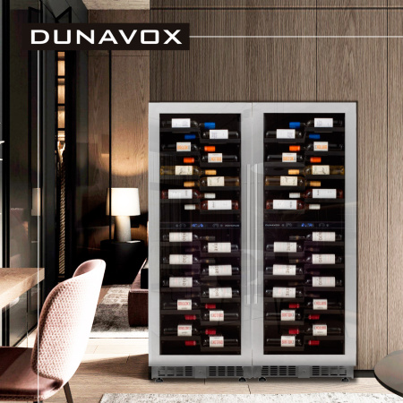 Винный шкаф Dunavox DX-104.375 DSS [1, No Frost]