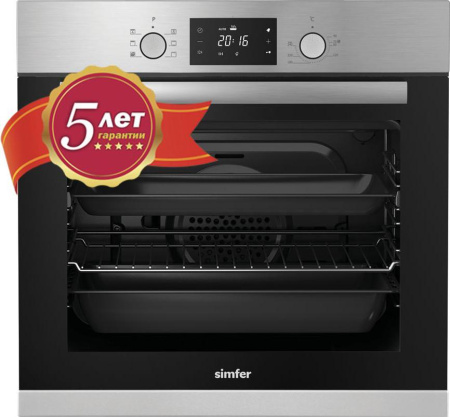 Встраиваемый духовой шкаф Simfer B6EM68011