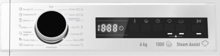 Стиральная машина Vestfrost VFSC610T20W [6 кг, фронтальная]