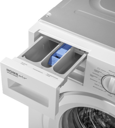 Стиральная машина Homsair WMB148WH [8 кг, фронтальная, встраиваемая под столешницу]