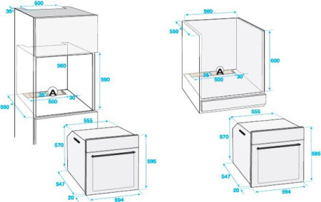 Встраиваемый духовой шкаф Beko OIM 27201 C
