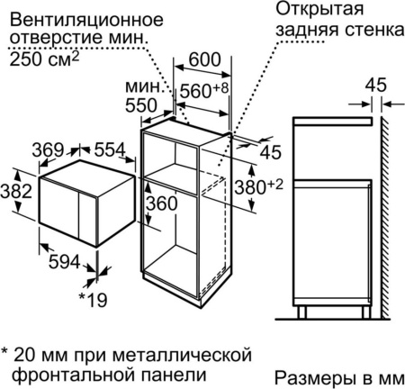 Микроволновая печь Bosch HMT 84M654