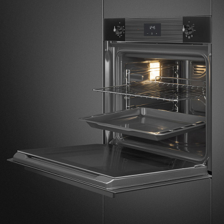 Встраиваемый духовой шкаф Smeg SF 6100VB3